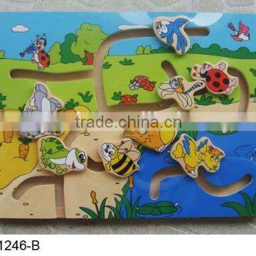 2016 Wenzhou Factory Fashion Educational Wooden Toys for Kids Puzzle photo-1