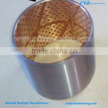 Tractor Bimetal Sleeve Bush,Trunnion Bush Bimetal Bushing for HINO TRUCK,Arm Bush Balance Shaft Sleeve Bearing