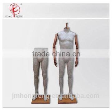 2015 hongfeng new-style paper-stick male mannequins