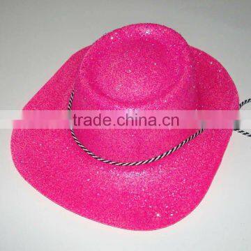 hot pink cowboy hat