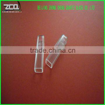 High Precision Square Fused Silica Tube