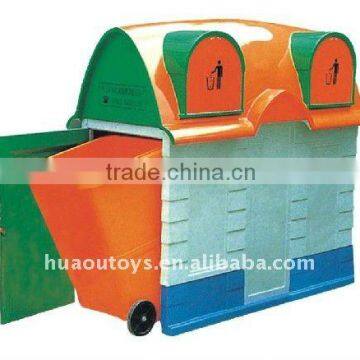 Outdoor Plastic Dustbin Container