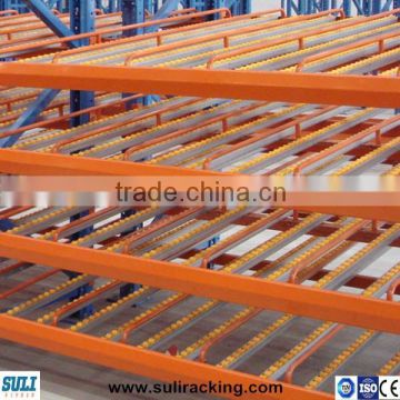 Gravity Flow Rack For Warehouse Storage System