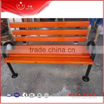 2015 Hot Sale High Quality Garden Furniture Wooden Bench Outdoor With Metal Frame photo-3
