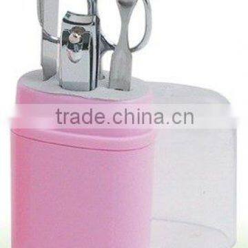 Promotional plastic case manicure set