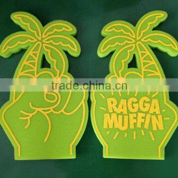 Customized new foam hand foam finger foam waver Sponge Foam Hands for Cheering