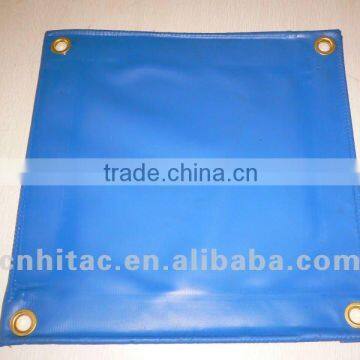 1000D 18oz Vinyl Coated Blue PVC Tarpaulin