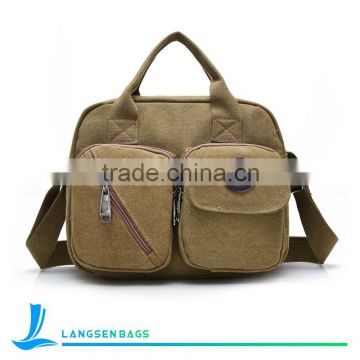 vintage canvas bag messenger bag for men