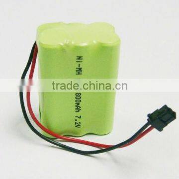 7.2v nimh aa 1500mah battery pack nimh 4.8v 500mah battery