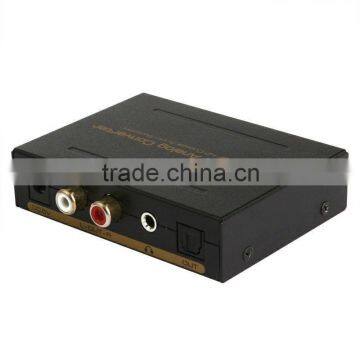 NEW Digital to Analog Converter 2 SPDIF+2 Coaxial to SPDIF+L/R+Headphone Audio