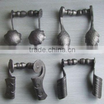 ornamental wrought iron door handles/handle design/door handle