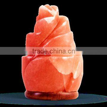 Flower Figure Shape Himalayan Salt Lamp