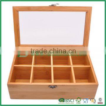 Fuboo Natural bamboo tea storage box