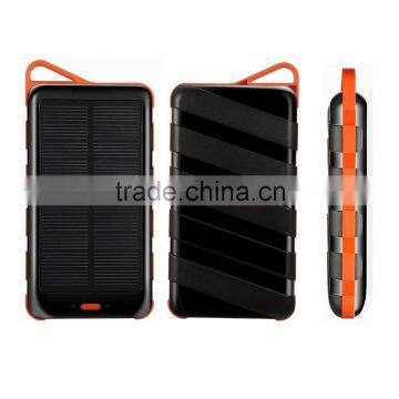 2015 Hot Selling CE RoHs Waterproof Solar Power Bank 12000mAh Portable Power Bank photo-4