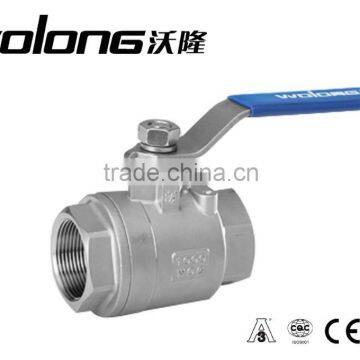 Stainless steel industrial ball Valve