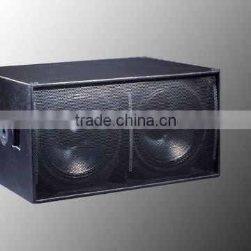 Professional audio 2x18 inch subwoofer