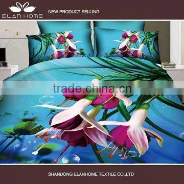 100% cotton 3d printed wholesale 3D duvet cover set