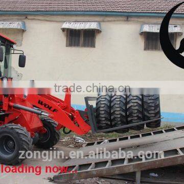 WOLF loader WL100 for sale small loader sale in Europe mini wheel loader