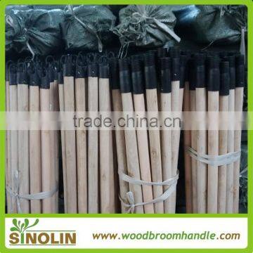 120cm*2.2cm french screw natural wooden broom handle