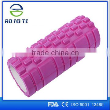 Aofeite EVA+PVC/ABS Yoga hollow Asian Tube Grid Gym Equipment Foam Roller