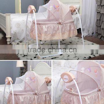 dongguan automatic electric luxury baby crib