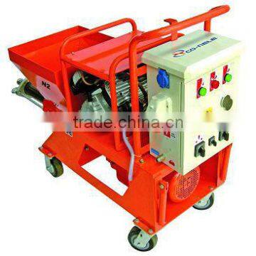 Putty mortar spraying machine