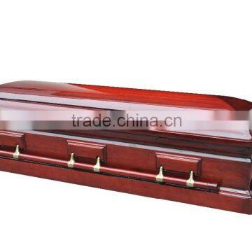 Full couch mahogany caskets high quality Nantong Millionaire