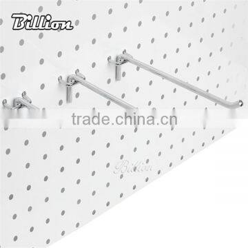 Display pegboard hook price tag holder	matel pegbord hooks