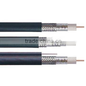 High end Copper RG6 coaxial cable with CE, RoHS,China manufacturer