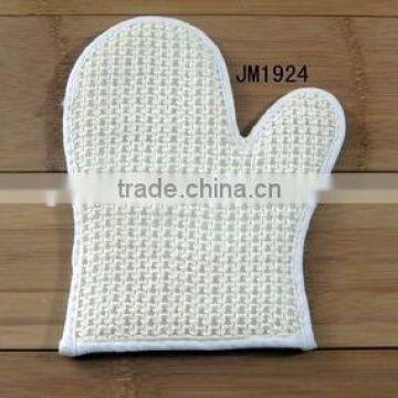 bath exfoliating gloves sisal sponge JM1924