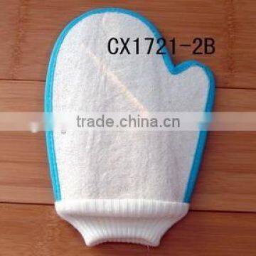 bath exfoliating gloves loofah sponge cx1721-2b