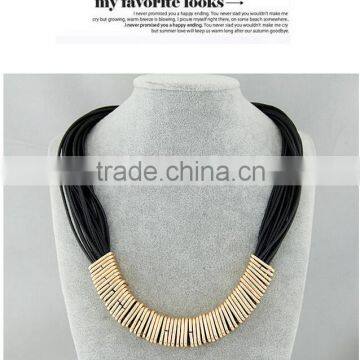 All-match Latest Fashion Elegant and Exquisite Alloy Wax Rope Chain Necklace in Stock