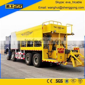 Micro-surfacing Emulsion Asphalt Slurry Paver HGY5311TFC