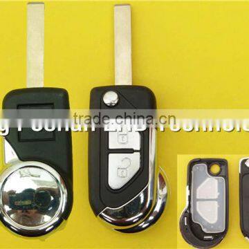 High Quality Citroen key for DS Series 2 Button Flip Remote Car Key Shell Case Cover