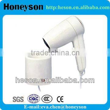 hotel guest room amenity cheap price 1200W wall-mounted hairdryer3