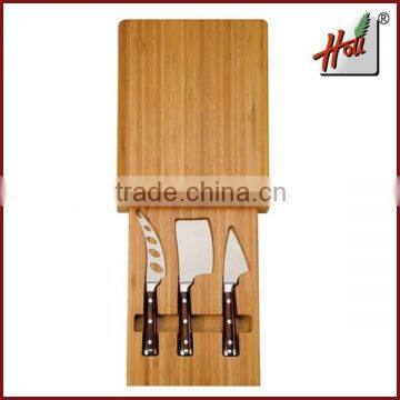 OEM/ODM Environmental Bamboo Cutting Board for Sale HCGB8062 photo-3