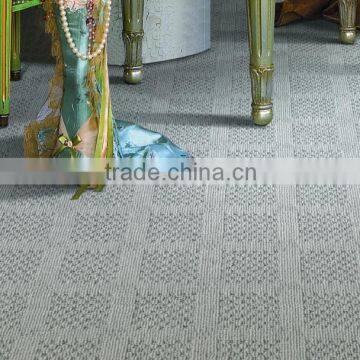 Waterproof 50% Woolen AND 50% PP Plain Tufted Carpet