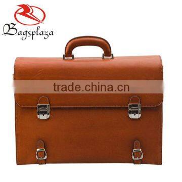 M4032 Trendy 2016 top quality man leather briefcase laptop briefcase