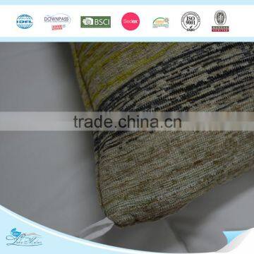 Embroidery Chevron Linen Cushion photo-6