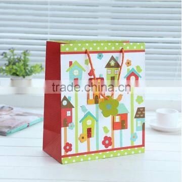 hot selling large korean or japanese chrismas paper tote bag for gift PAPER GIFT BAG