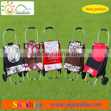 Grocery trolley bag cart