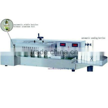 Tabletop automatic PET bottle aluminum foil sealing machine with mutiple functions