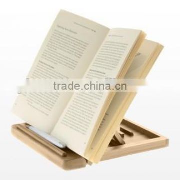 Table Easel & Book Stand wholesale 2015 new arrival adjustable bamboo book holder folding laptop stand