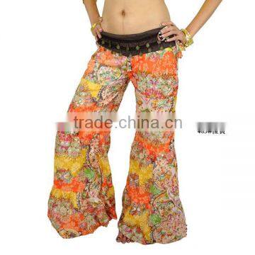 SWEGAL belly dance harem pants floral skirt pant SGBDP13038