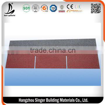 Hexagon Asphalt Shingle For Roofing House With beautiful decoration