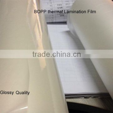 Thermal Pre-coating transparent BOPP Film