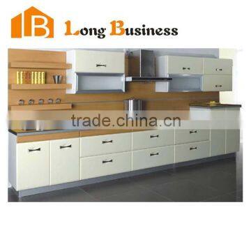 LB-JL1238 kitchen cabinets White Bespoke Modular Modern Kitchen cabinet