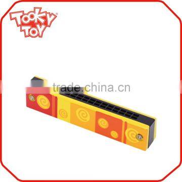 Mini Musical Instrument Wooden Harmonica Toy
