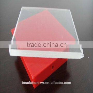 Clear acrylic material for display box