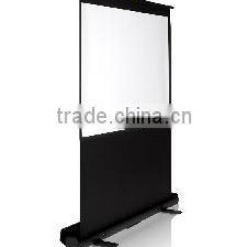 Extension Pole floor portable projector screen/projection screen